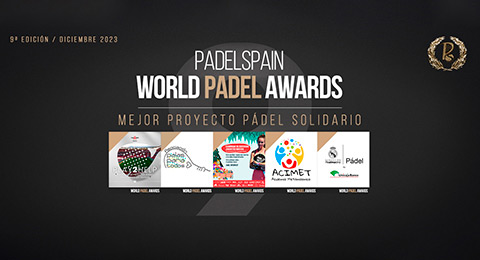 El lado más solidario del pádel presenta cinco grandes proyectos en los PWPA 2023