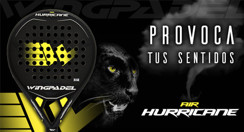 Nuevo espíritu con la máxima potencia: llega la Air Hurricane de Wingpadel