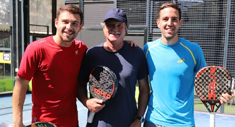 Pareja 'Doble L' con Lucas Campagnolo y Lucho Capra