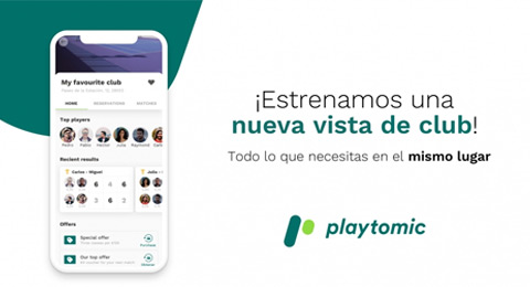 Playtomic estrena interesantes novedades en su App