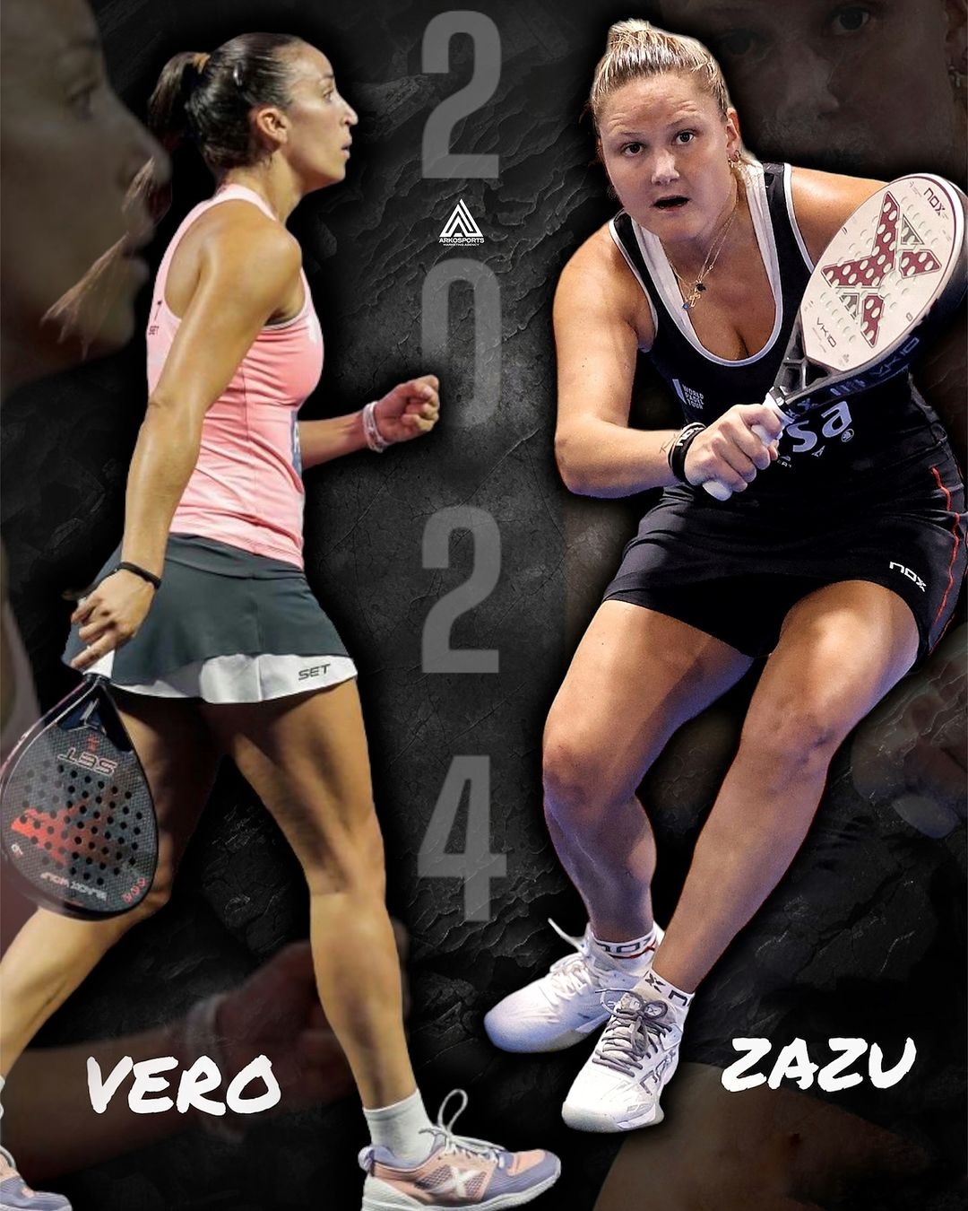 Nueva pareja 2024 Vero Virseda y Aranza Osoro
