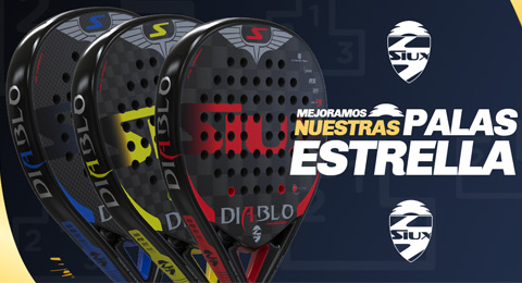 Siux remodela y mejora sus palas insignia: las Diablo