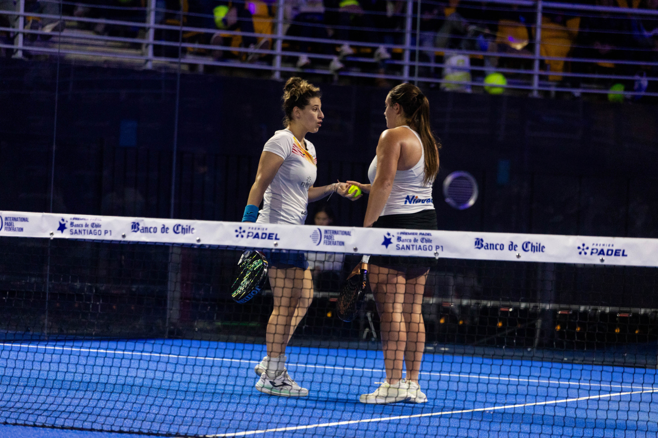 Nuria Rodríguez y María Eulalia Rodríguez cuadro final Chile P1