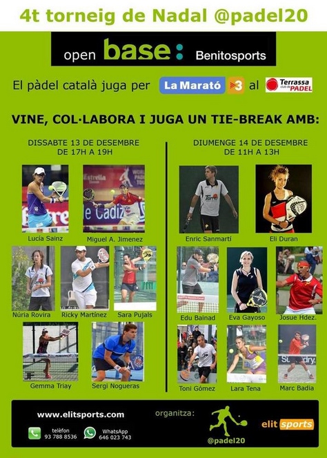 IV Torneo Navideño en Pádel Terrasa