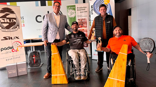 Óscar Agea y Francisco 'Coco' Bernal torneo Open Valladolid 2024