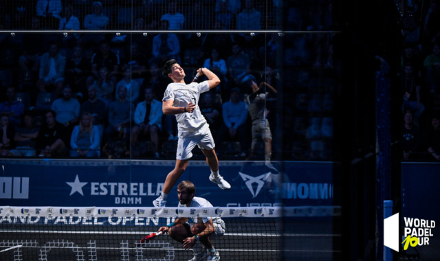 Pablo Cardona y Pincho Fernández inicio cuadro final Finlandia Open 2023