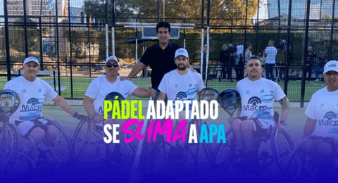 Merecido y necesario impulso al pádel adaptado en Argentina