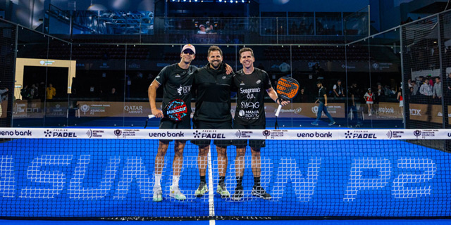 Paquito Navarro y Juan Lebrón octavos Asunción P2 2024