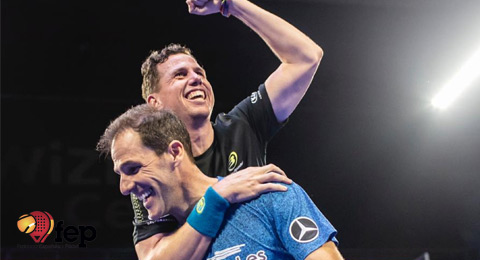 Eterno Juan Martín Díaz: vuelve a la senda del triunfo junto a Paquito Navarro