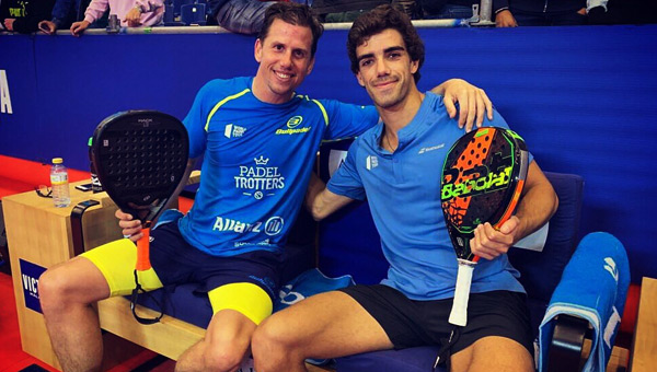 Paquito Navarro y Juanito Lebrón debut 2019 Marbella Master