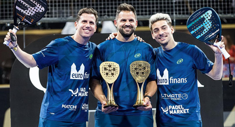 Semana mágica para Paquito y Martín: entran en la historia como primeros ganadores del circuito Premier Padel