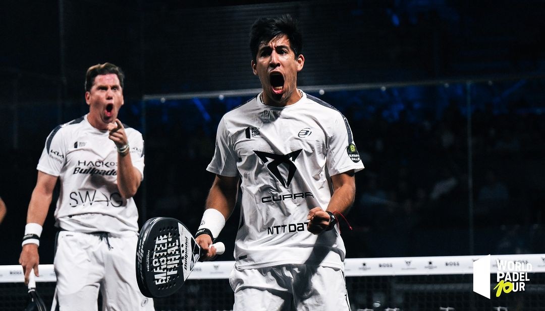 Paquito Navarro y Fede Chingotto Master Final victoria Barcelona 2023