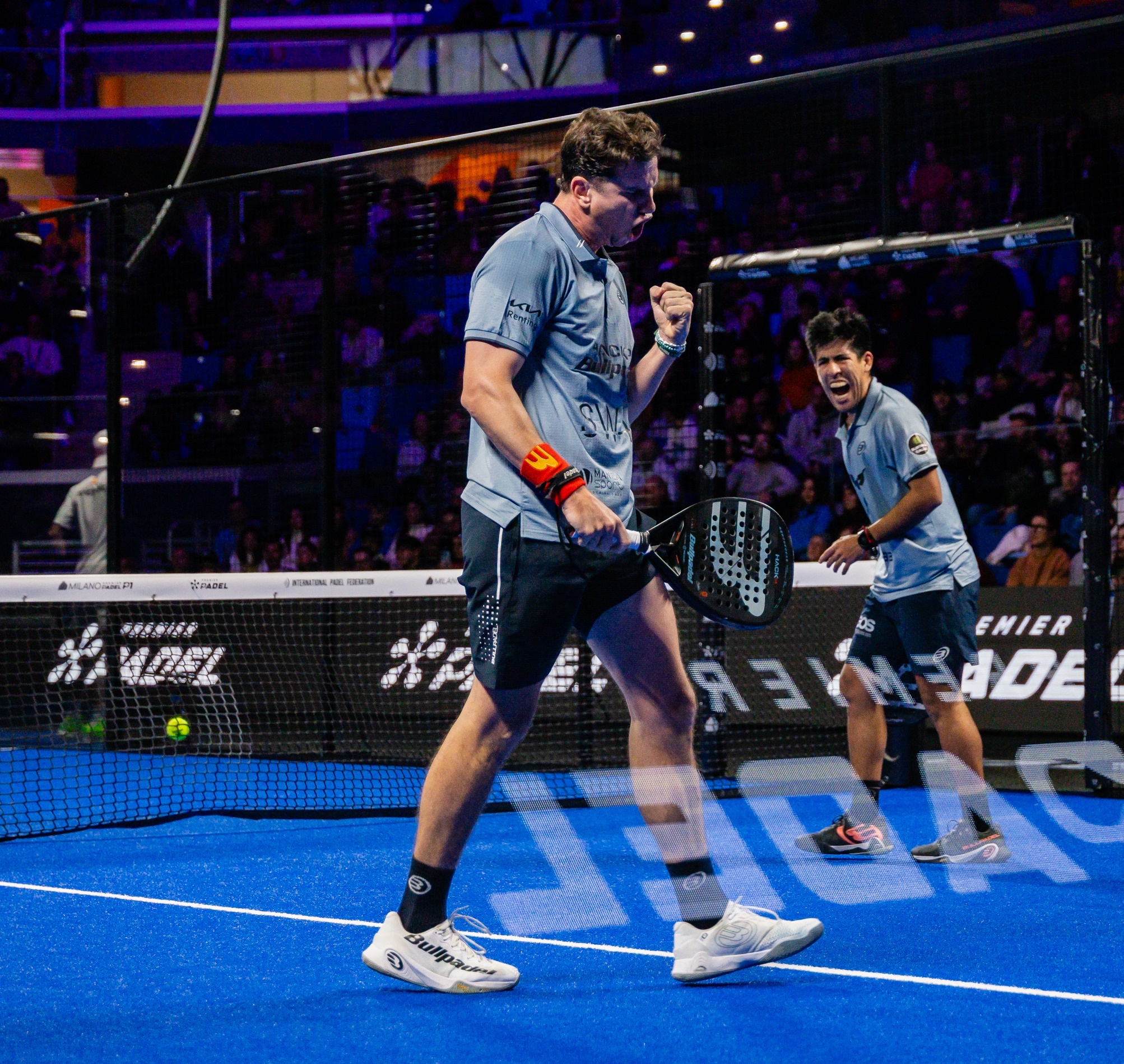 Paquito Navarro y Fede Chingotto semis Milano premier Padel P1 2023 
