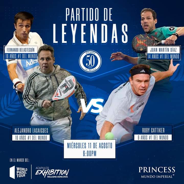 Partido leyendas Acapulco Exhibition