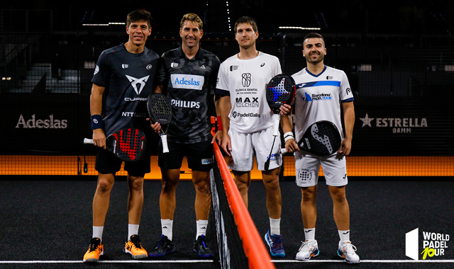 Partido tello y Ruiz cuadro final Master Madrid contra Vilariño y Oria 2023