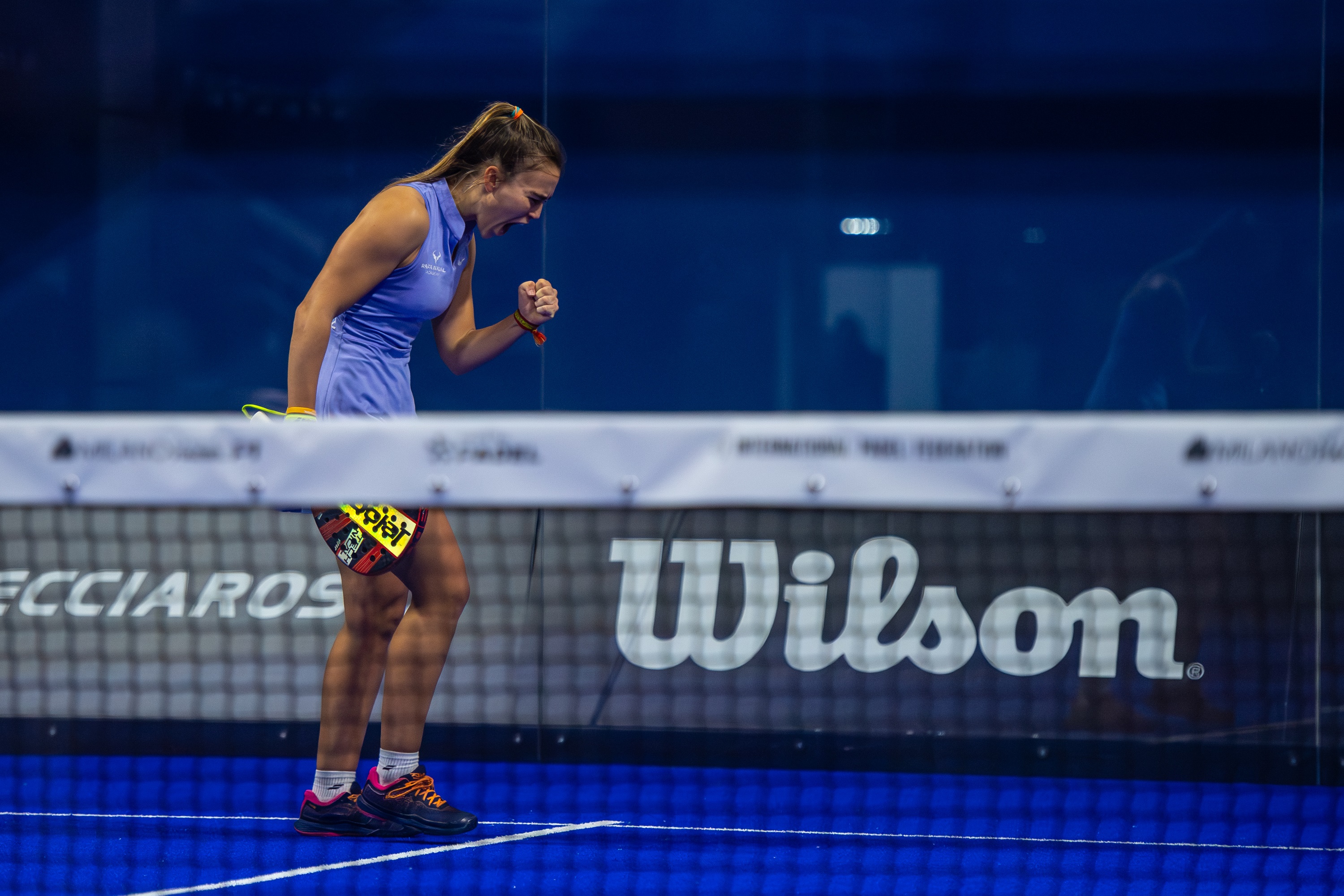 Patricia Martínez victoria primer dia cuadro final chicas Milano Premier Padel 2023