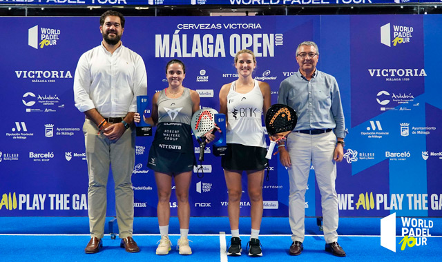 Título en Málaga Paula Josemaría y Ari Sánchez 2023