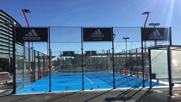 Pista padel adidas San Chinarro Madrid