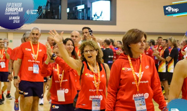 España La Nucía Europeo Veteranos presentación