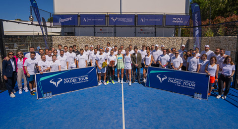 La Rafa Nadal Academy realiza su gran apuesta por el pádel: nace la primera temporada de su circuito por equipos