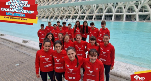 Semana grande para el pádel de menores con la disputa de su I Cto. de Europa