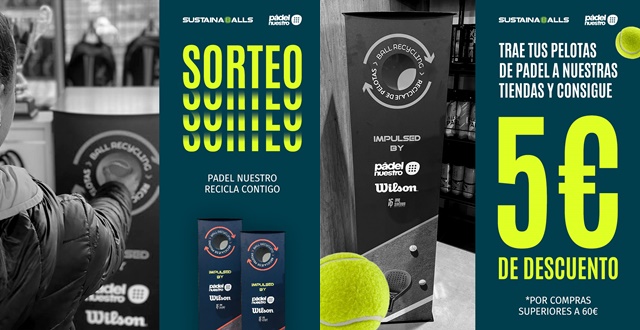 Reciclaje Padel nuestro pelotas