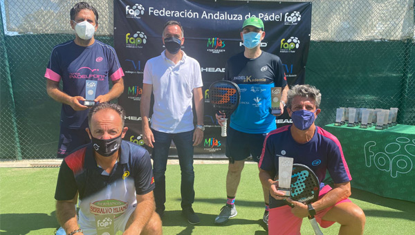 Campeones masculinos quinta prueba Circuito Andaluz Veteranos