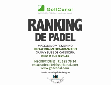 Regresa el ranking más emocionante, en GolfCanal