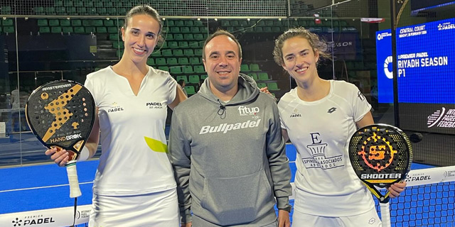 Raquel Piltcher y Carmen Castillón finales previas Riad Premier Padel 2024