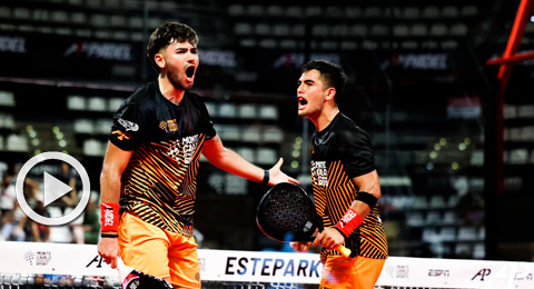 Arce y Dal Bianco y su conquista de Castellón: así se llevaron un enorme triunfo en la final