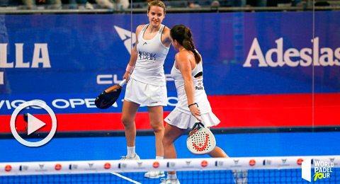 Ari Sánchez y Paula Josemaría encumbraron así su gran pádel en Vigo