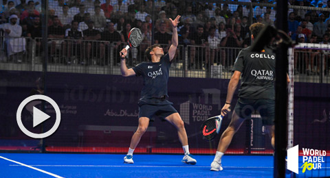 Arturo Coello y Agustín Tapia: así levantó el 'Equipo A' el trofeo en Abu Dhabi