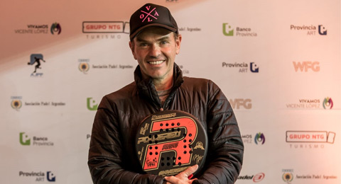 Roby Gattiker estará en el primer torneo de la AJPP con pista panorámica