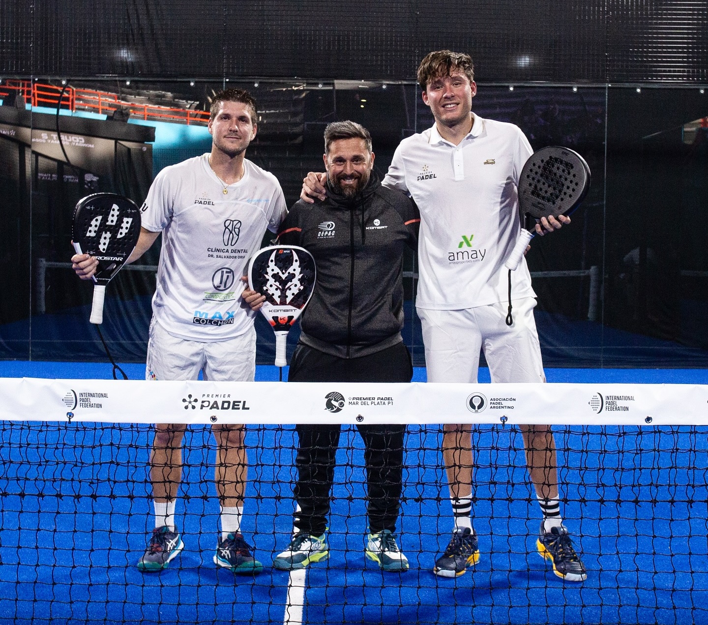 Salva Oria y nacho Sager debut cuadro final Mar del Plata 2024 
