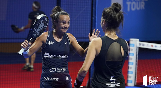 Sara Pujals y Raquel Piltcher previas Valencia Open 2022