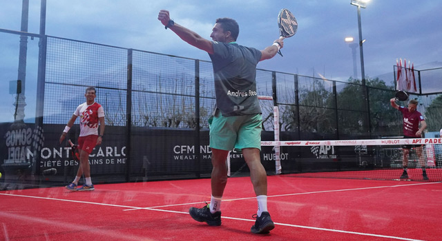 Semifinales masculinas Monaco Master APT padel Tour 2022