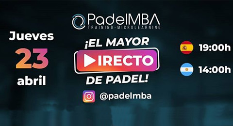 Llega el mayor directo de la historia del pádel con más de 15 jugadores