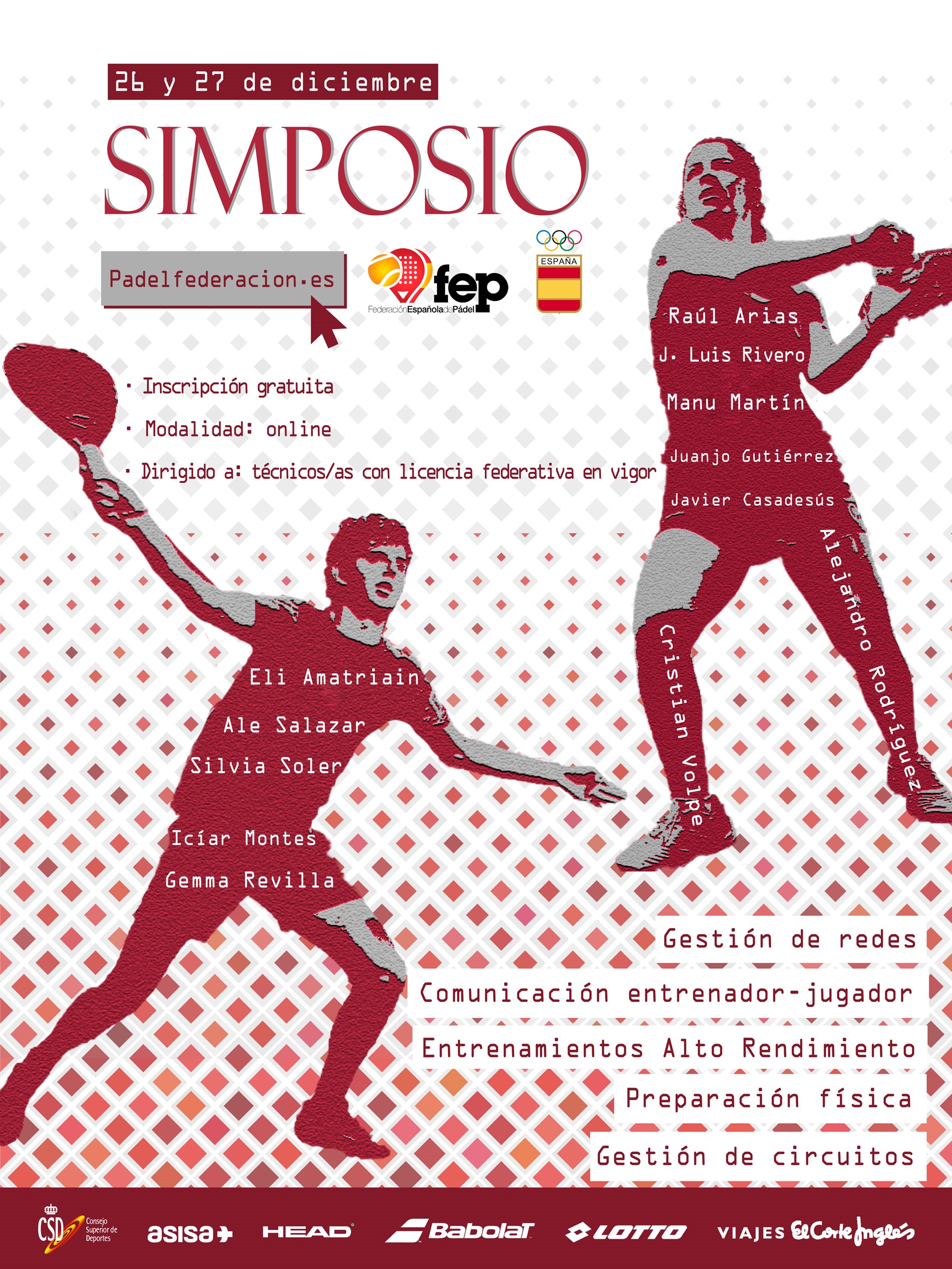 Simposium de Pádel FEP diciembre