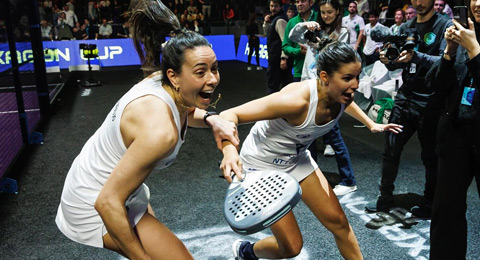 Sofia Araújo y Delfi Brea se elevan en el Madrid Arena y llegan a la final