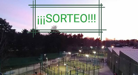 El Club de Pádel La Moraleja está de sorteo para todos los padeleros