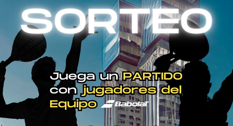 Sorteo y reto con Babolat: entra en la pista de Colón con dos de sus jugadores