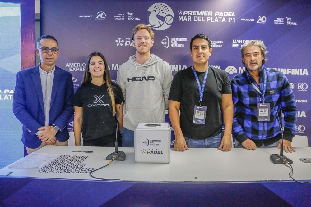 Sorteo Argentina Premier Padel P1