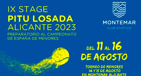 Apunta a tu hijo/a al mejor stage preparatorio para el Cto. de España de Menores