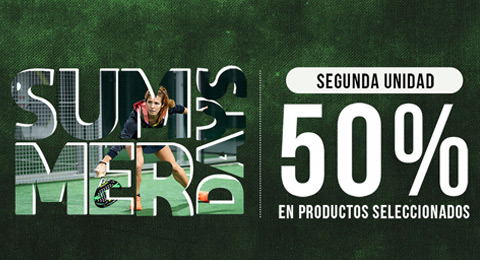Dobla y renueva tu material con esta gran promoción de la segunda unidad al 50%