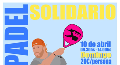 Pádel solidario en Valencia para 'tomarse la vida con tumor'