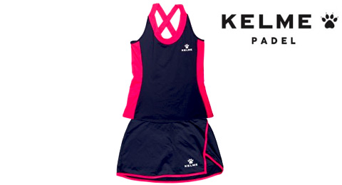 Textil técnico femenino de Kelme Padel: comodidad y líneas muy deportivas en la pista