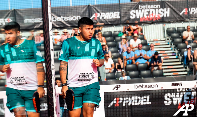 'Tolito' Aguirre cuartos A1 Padel Suecia