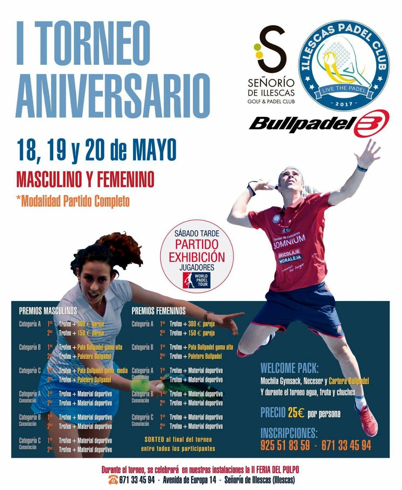 Torneo aniversario Señorio de Illescas 2018