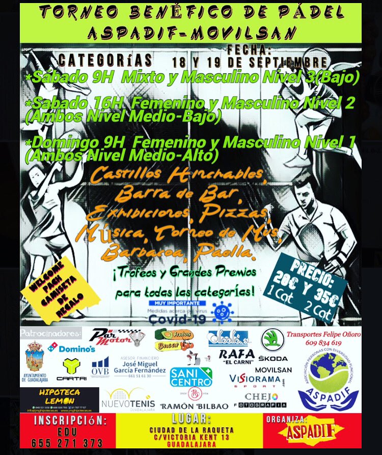 Torneo ASPADIF septiembre 2021