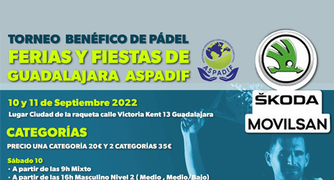 ASPADIF prepara una gran cita benéfica con mucho pádel y actividades para toda la familia